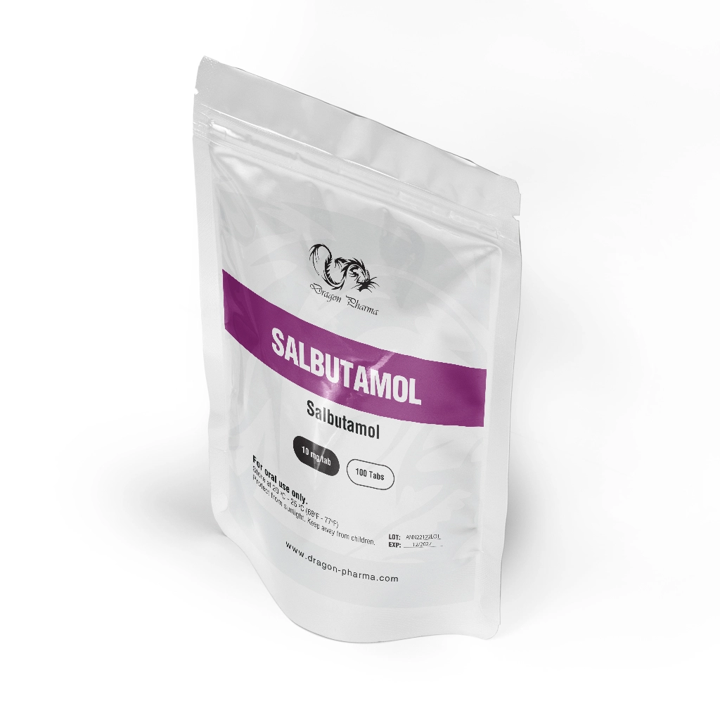 SALBUTAMOL - 100 tabs by Dragon Pharma, Europe SALBUTAMOL - 100 tabs by Dragon Pharma, Europe
