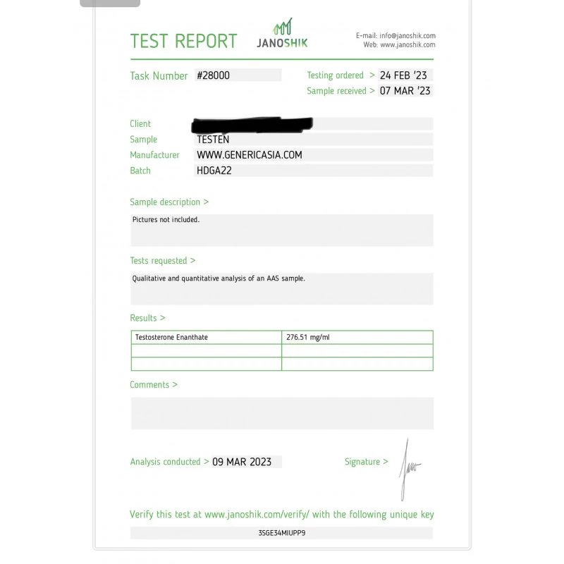 TESTEN - 5 amps by Generic Asia