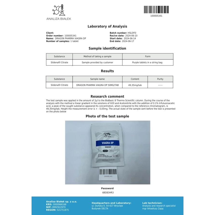VIAGRA - 100 tabs by Dragon Pharma, Europe VIAGRA - 100 tabs by Dragon Pharma, Europe