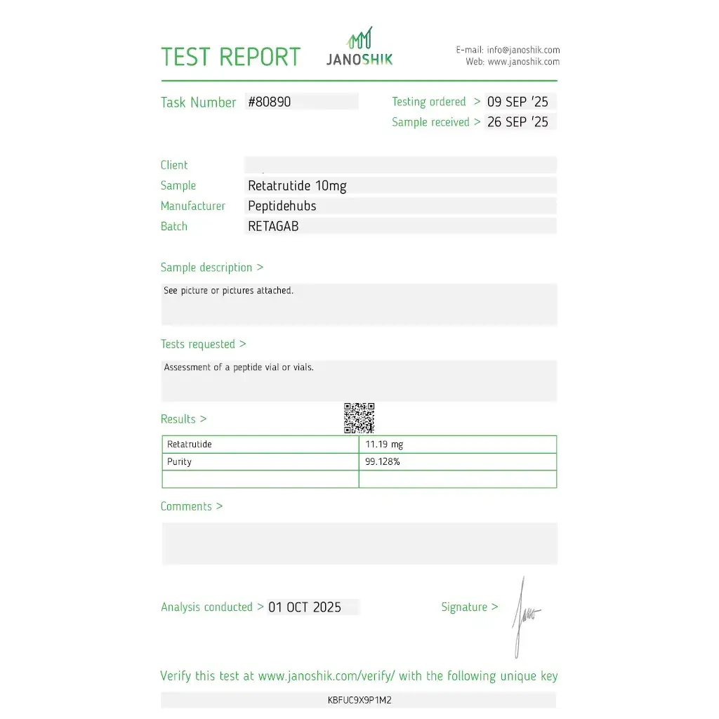 New Independent Lab Reports (Oct 1 & Sept 29, 2025)