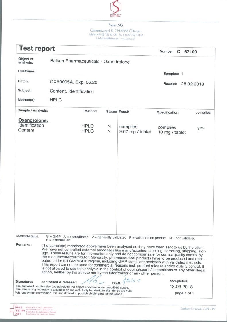 hilma oxandrolone lab tes results