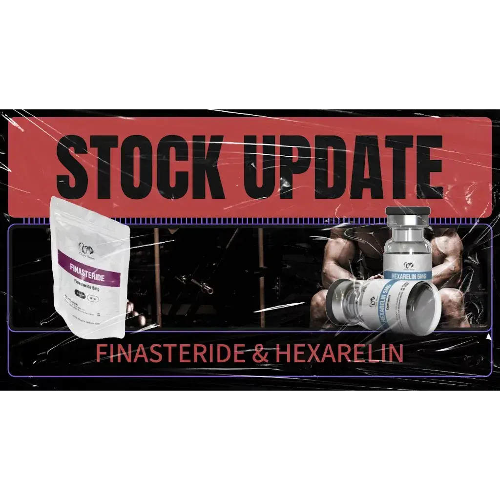 Product Update: Finasteride & Hexarelin Now Available