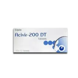 ACIVIR-200 DT - 100 tabs by Cipla, India