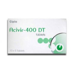 ACIVIR-400 DT - 20 tabs by Cipla, India