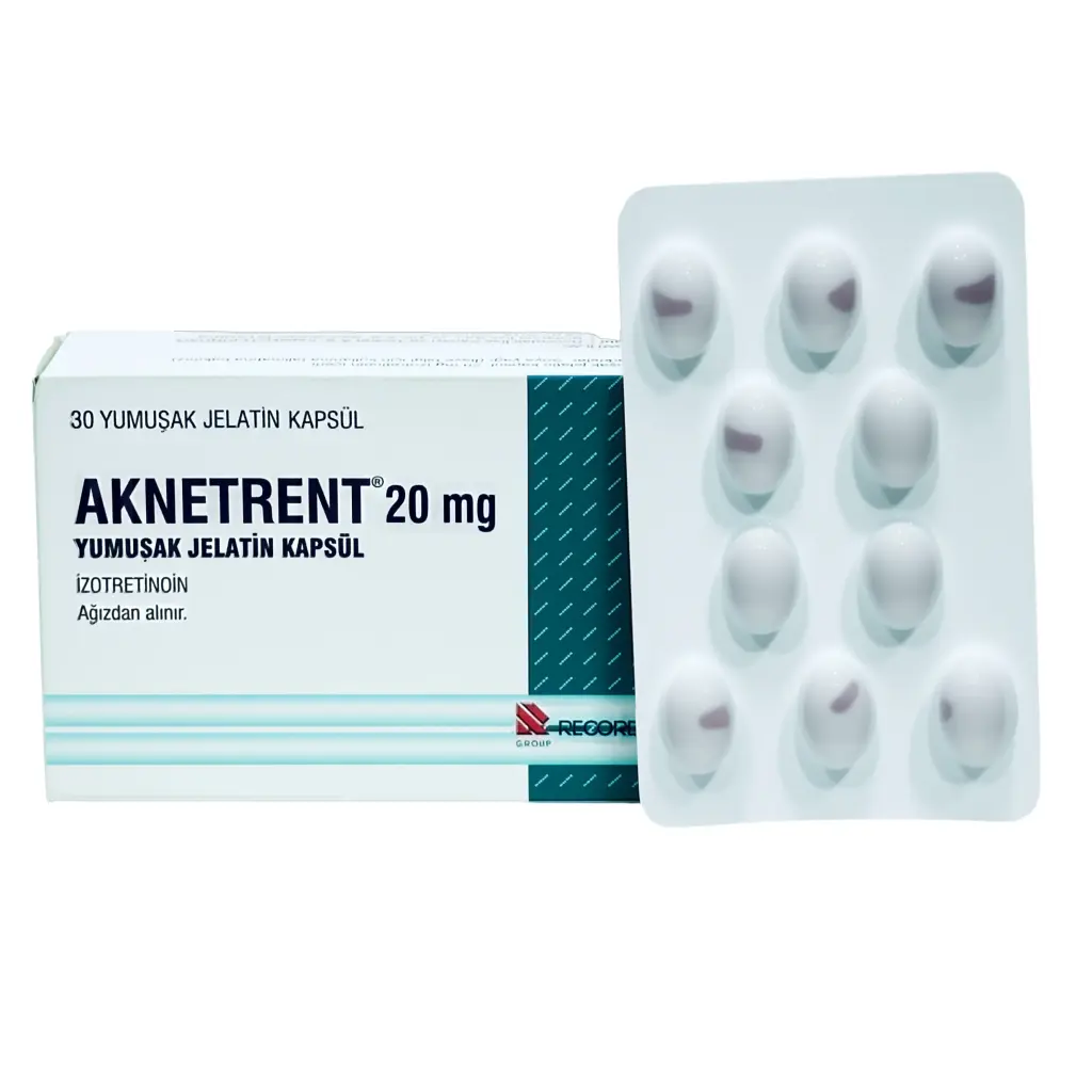 AKNETRENT 20 MG - 30 tabs by Abdi Ibrahim, Turkey