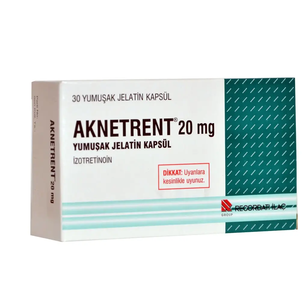 AKNETRENT 20 MG - 30 caps by Recordati