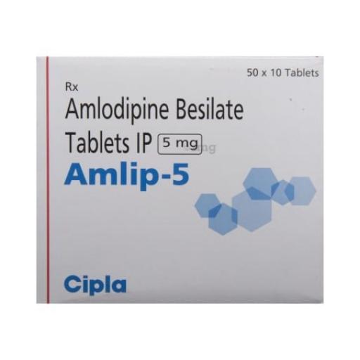 Amlip 5 mg (Cipla) for Sale