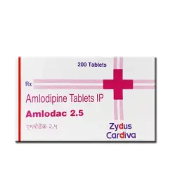 AMLODAC 2.5 - 200 tabs by Zydus Healthcare