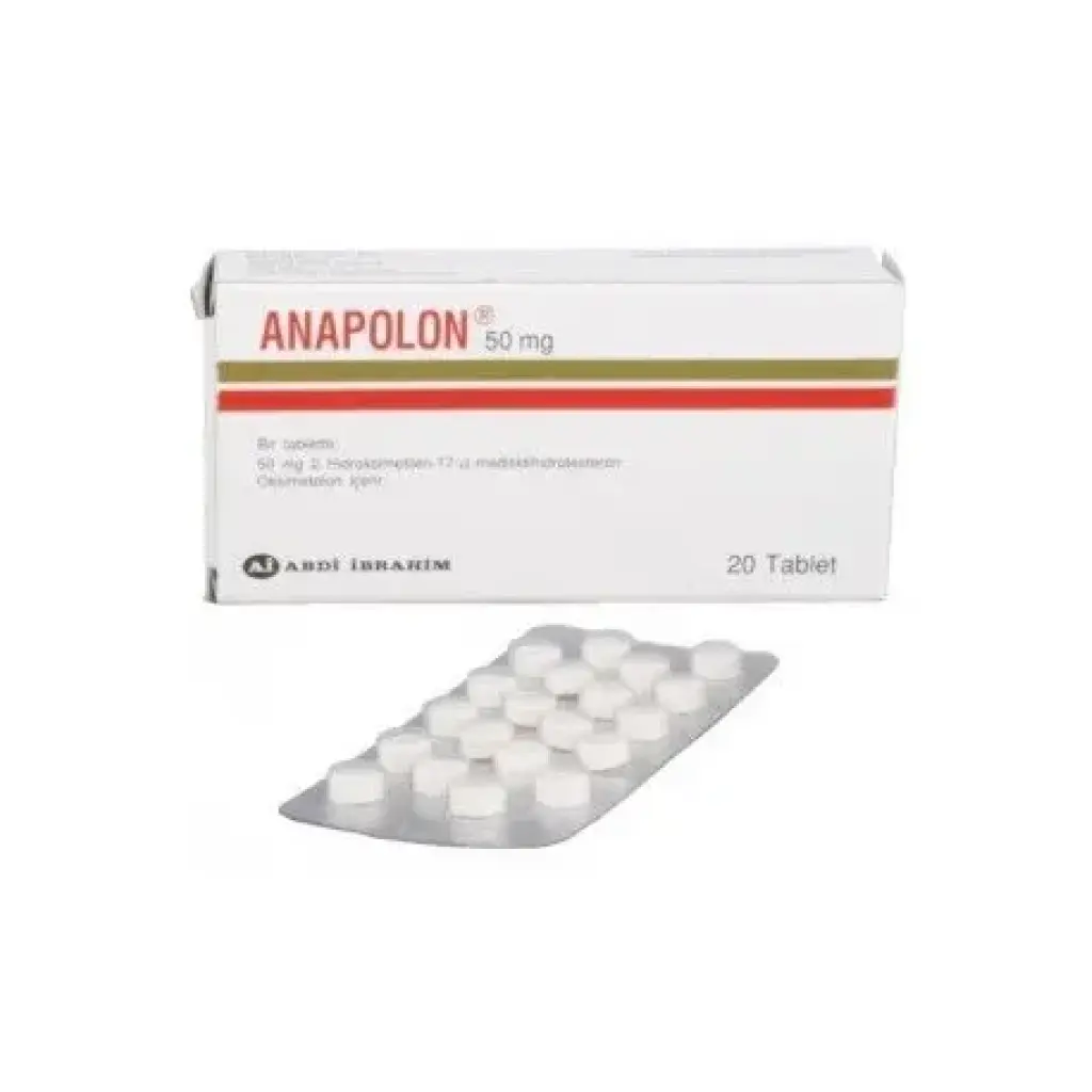 Anapolon - 20 tabs by Abdi Ibrahim, Turkey Anapolon - 20 tabs by Abdi Ibrahim, Turkey