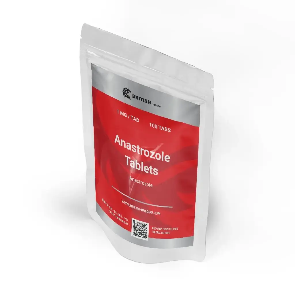 ANASTROZOLE 1 MG (100 TABLETS) - 100 tabs by British Dragon Pharmaceuticals ANASTROZOLE 1 MG (100 TABLETS) - 100 tabs by British Dragon Pharmaceuticals