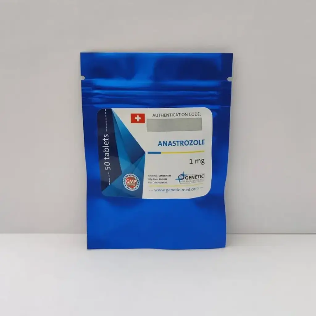 ANASTROZOLE - 50 tabs by Genetic Pharmaceuticals ANASTROZOLE - 50 tabs by Genetic Pharmaceuticals