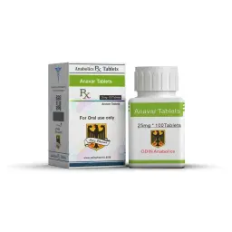 ANAVAR 25 MG - 100 tabs by Odin Pharma ANAVAR 25 MG - 100 tabs by Odin Pharma