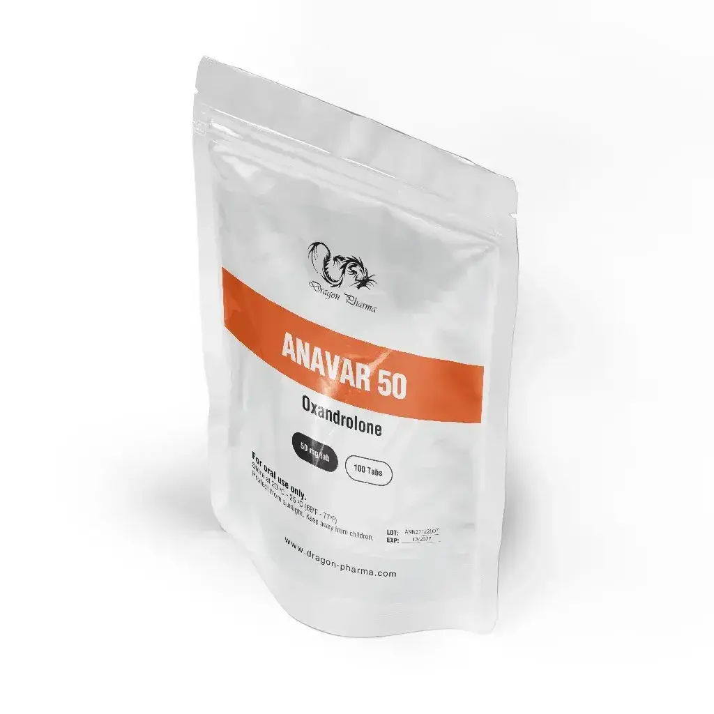 ANAVAR 50 - 100 tabs by Dragon Pharma, Europe ANAVAR 50 - 100 tabs by Dragon Pharma, Europe