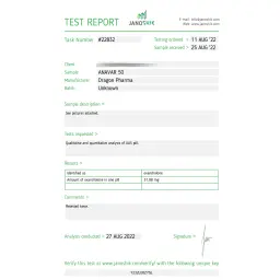 ANAVAR 50 - 100 tabs by Dragon Pharma, Europe