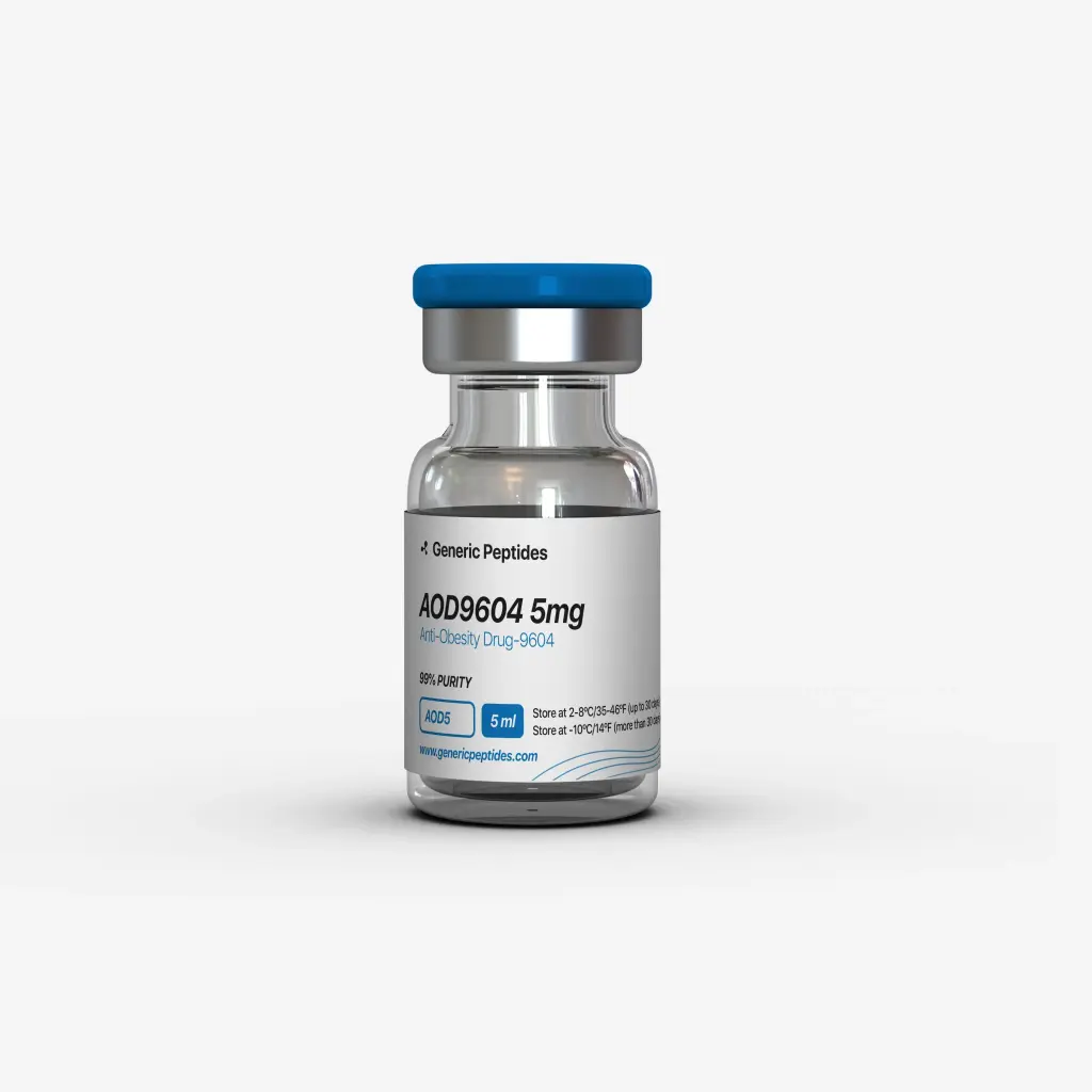 AOD 9604 5 MG - vial by Generic Peptides AOD 9604 5 MG - vial by Generic Peptides