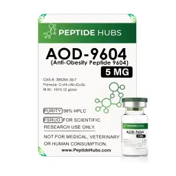 AOD 9604 5 MG - vial by Peptide Hubs