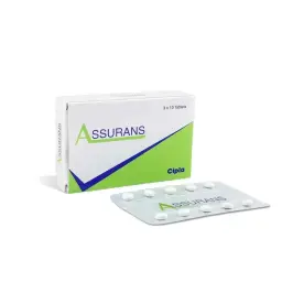 ASSURANS - 100 tabs by Cipla, India