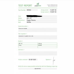 BPC 157 - vial by Dragon Pharma, Europe