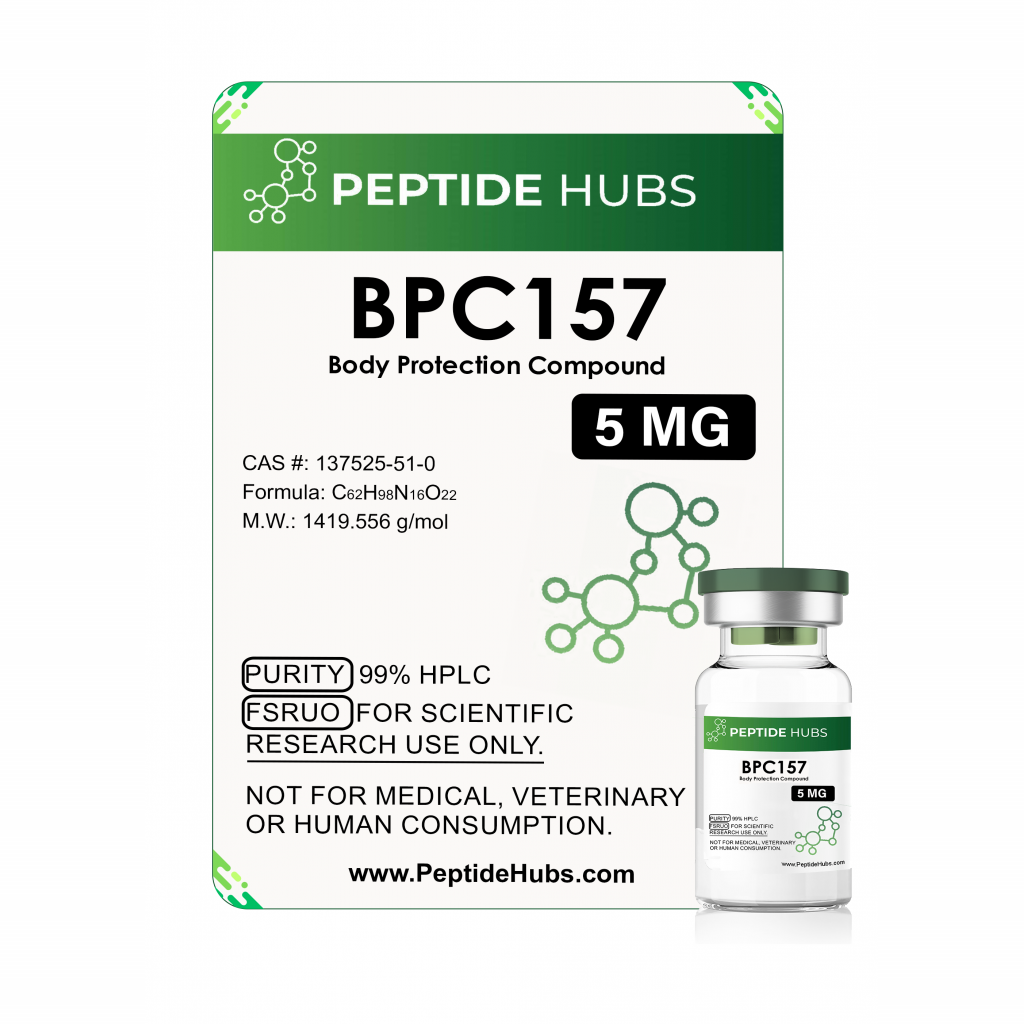 BPC 157 5 MG - 2 ml by Peptide Hubs BPC 157 5 MG - 2 ml by Peptide Hubs