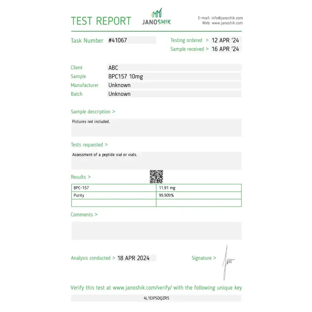 BPC157 10 MG - vial by Stealth Labs BPC157 10 MG - vial by Stealth Labs