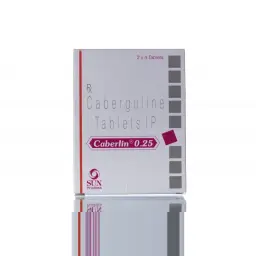 CABERLIN 0.25 - 12 tabs by Sun Pharma, India