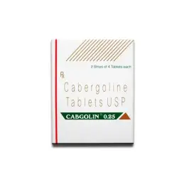 CABGOLIN 0.25 - 16 tabs by Sun Pharma, India