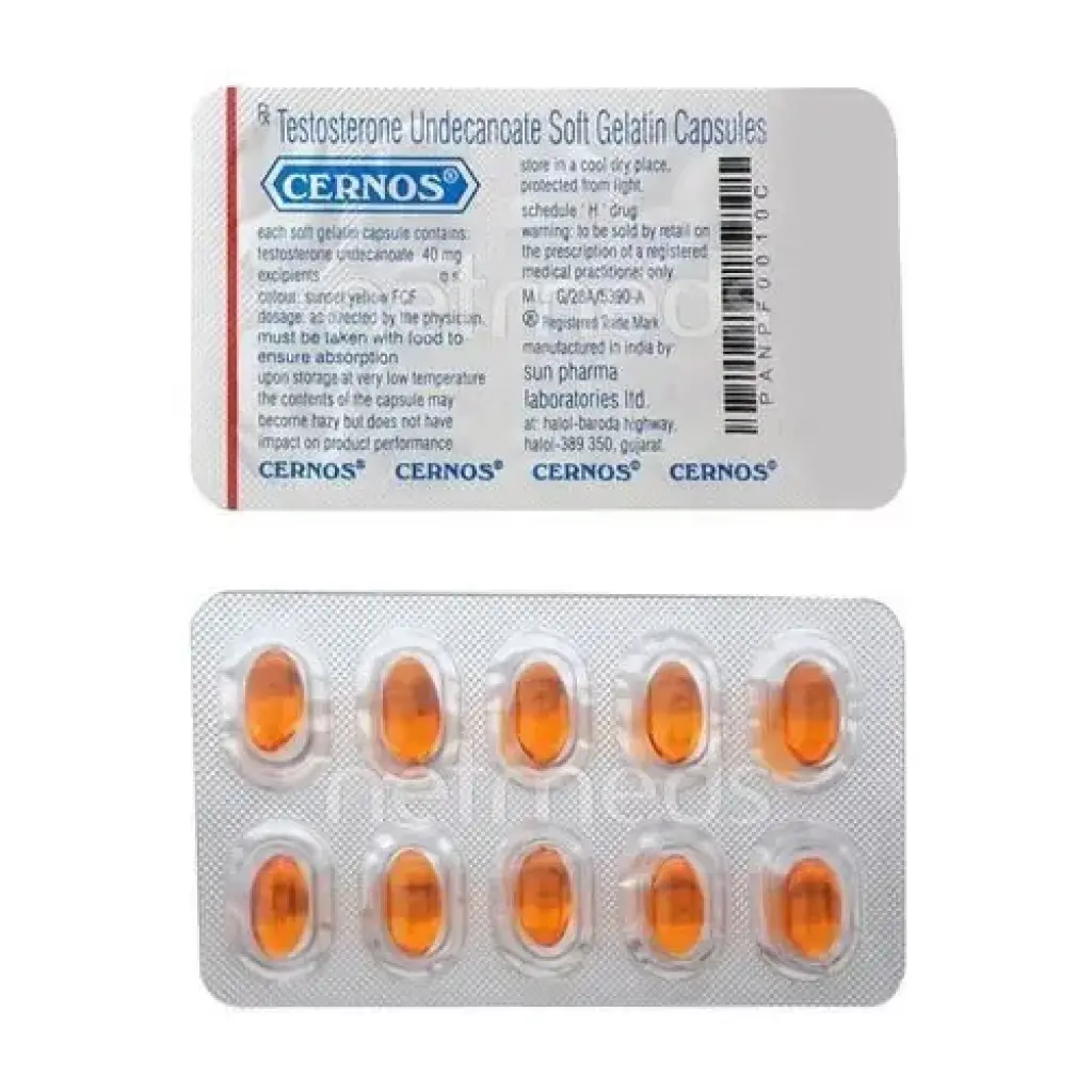 CERNOS CAPS - 90 caps by Sun Pharma, India CERNOS CAPS - 90 caps by Sun Pharma, India
