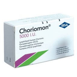 CHORIOMON 5000 IU - vial by IBSA, Turkey