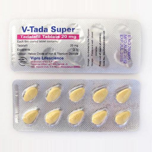 CIALIS V-TADA SUPER 20 MG (Sexual Health) for Sale