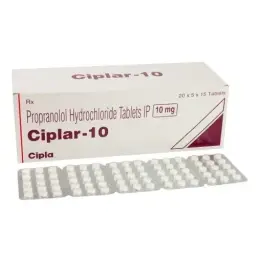 CIPLAR-10 - 100 tabs by Cipla, India