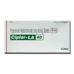CIPLAR-LA 40 - 100 tabs by Cipla, India
