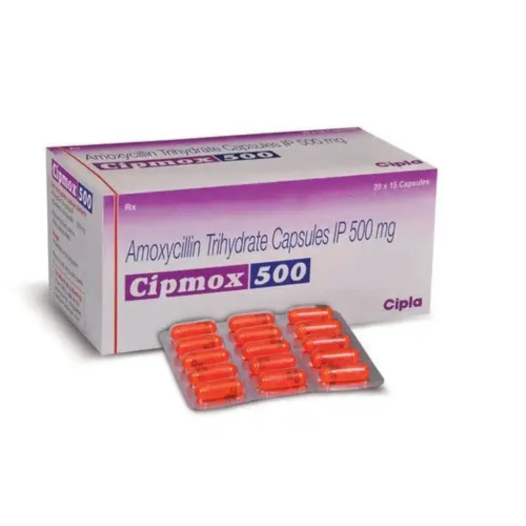 CIPMOX 500 - 90 caps by Cipla, India