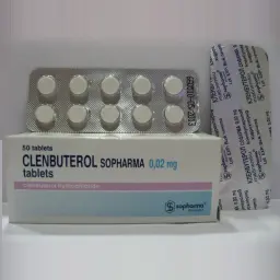 CLENBUTEROL - 50 tabs by Sopharma, Bulgaria