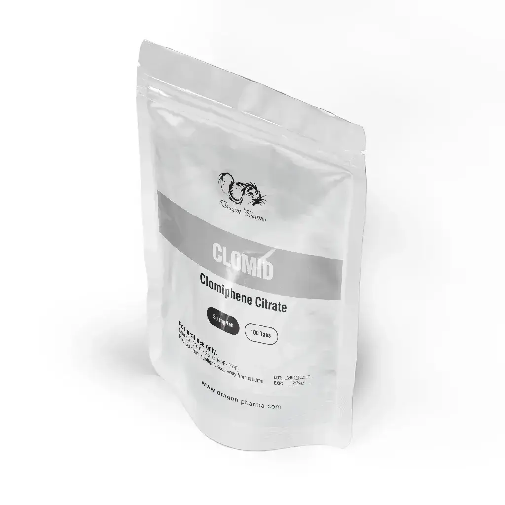 CLOMID - 100 tabs by Dragon Pharma, Europe CLOMID - 100 tabs by Dragon Pharma, Europe