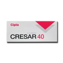 CRESAR 40 - 100 tabs by Cipla, India