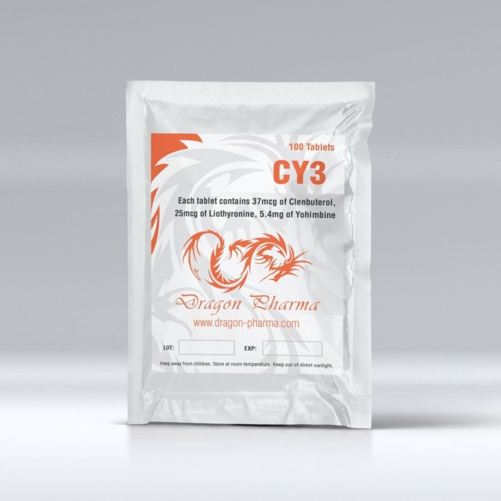 CY3 - 100 tabs by Dragon Pharma, Europe CY3 - 100 tabs by Dragon Pharma, Europe