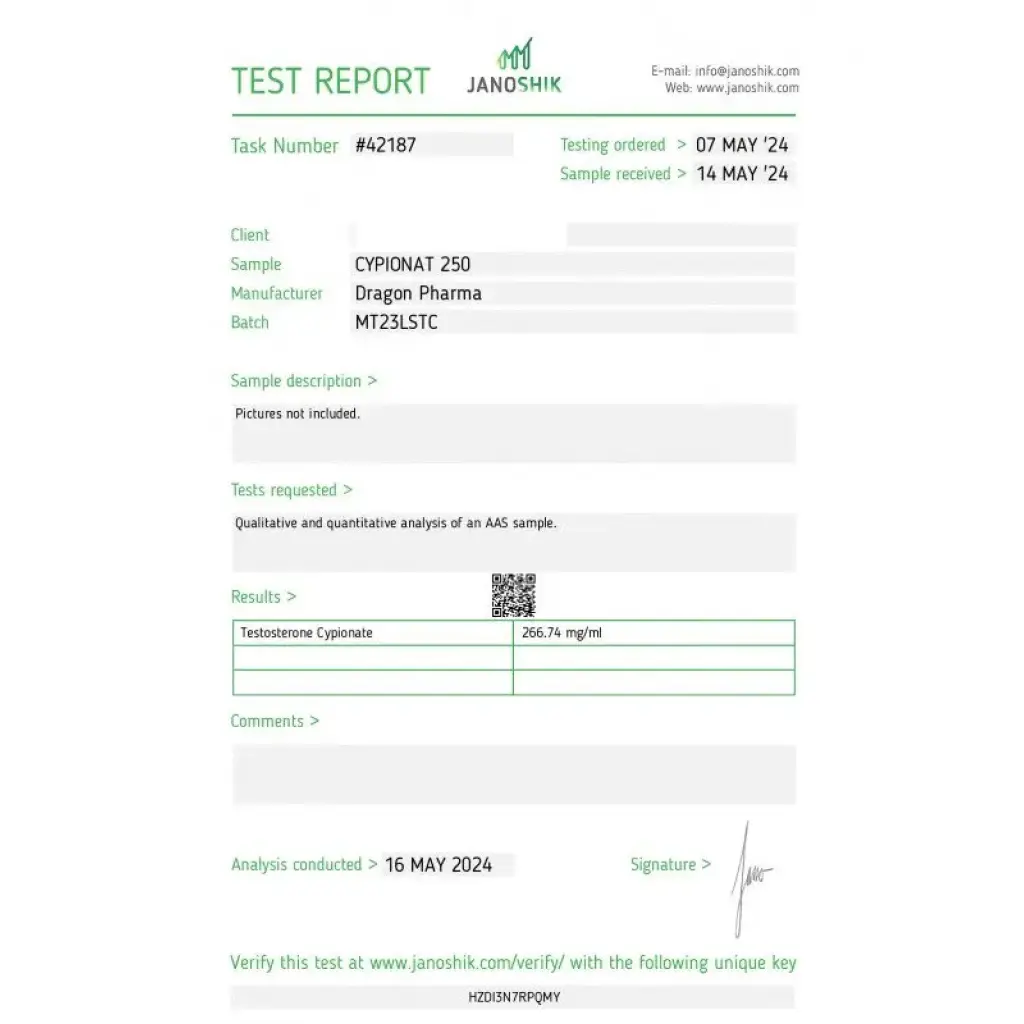 CYPIONAT 250 - 10 ml by Dragon Pharma, Europe CYPIONAT 250 - 10 ml by Dragon Pharma, Europe