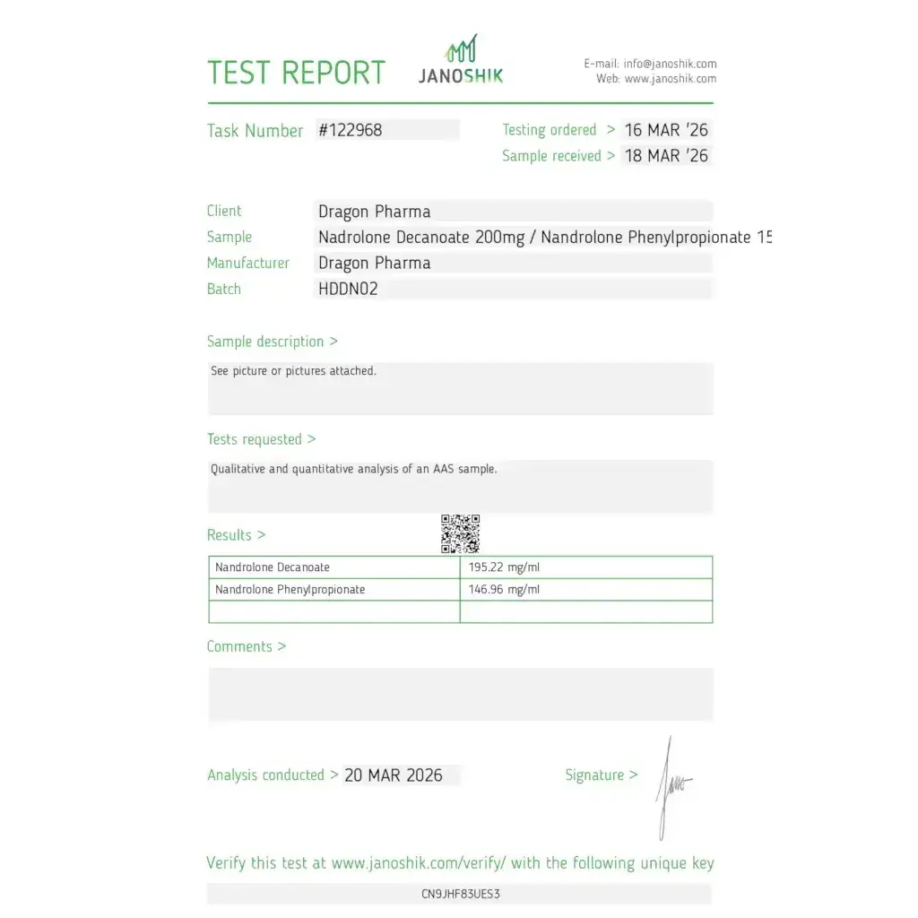 DECA 200/NPP 150 - 10 ml by Dragon Pharma, Europe
