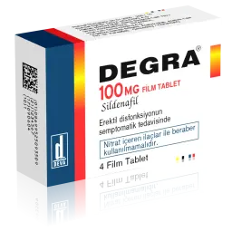 DEGRA 100 MG - 4 tabs by Deva