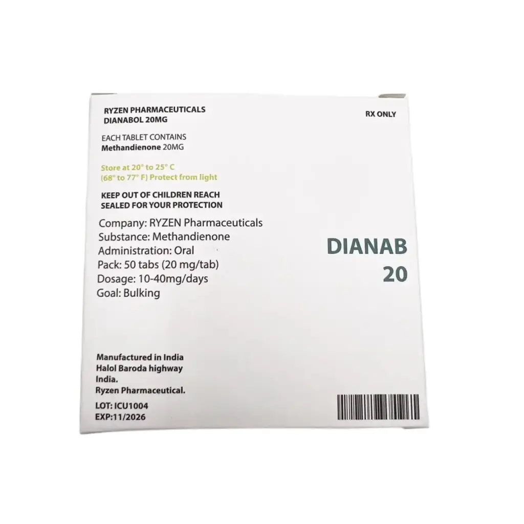 DIANAB 20 - 50 tabs by Ryzen Pharmaceuticals DIANAB 20 - 50 tabs by Ryzen Pharmaceuticals