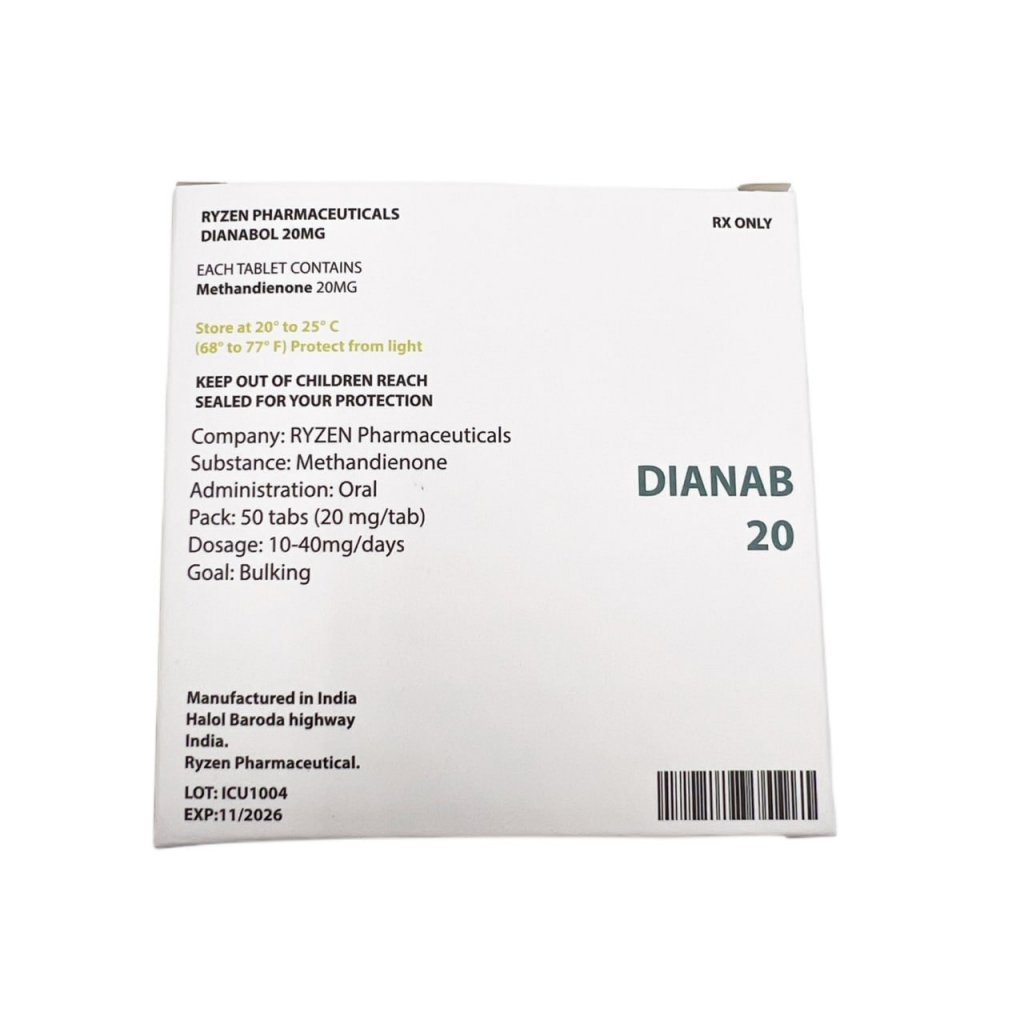 DIANAB 20 - 50 tabs by Ryzen Pharmaceuticals DIANAB 20 - 50 tabs by Ryzen Pharmaceuticals