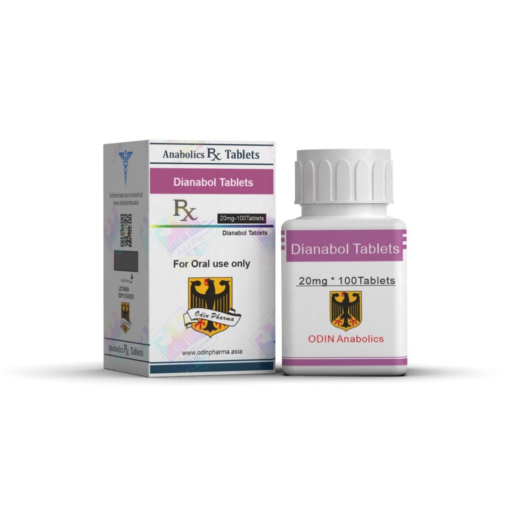 DIANABOL 20 MG - 100 tabs by Odin Pharma DIANABOL 20 MG - 100 tabs by Odin Pharma