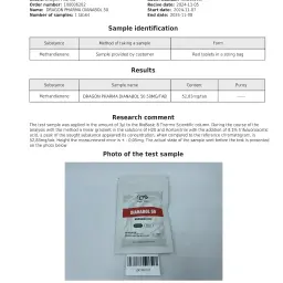 DIANABOL 50 - 100 tabs by Dragon Pharma, Europe