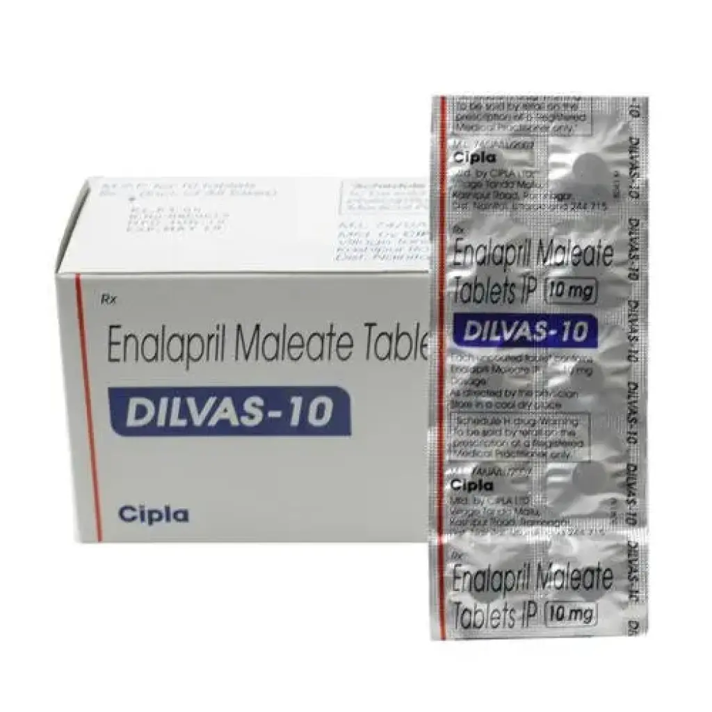 DILVAS-10 - 100 tabs by Cipla, India