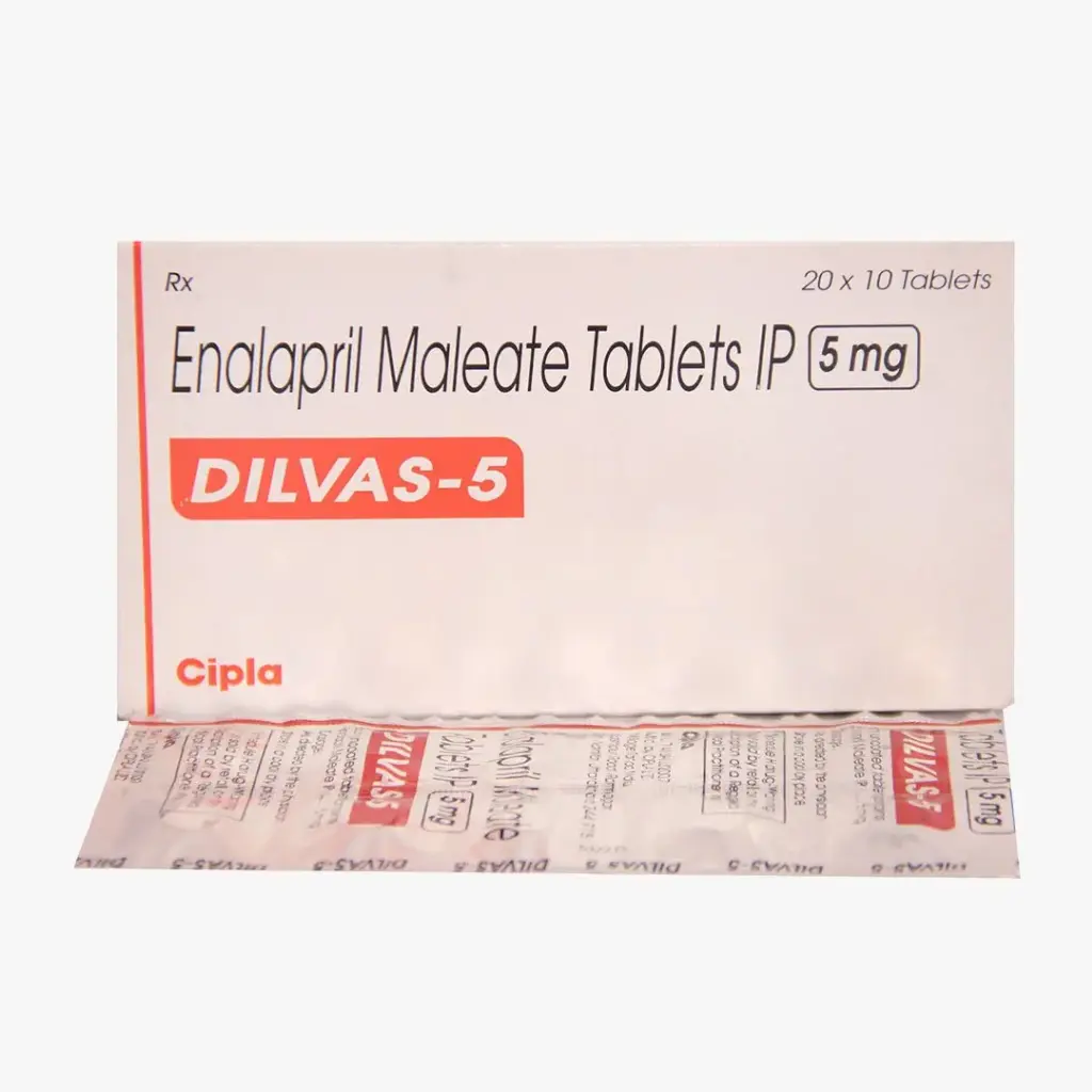 DILVAS-5 - 200 tabs by Cipla, India