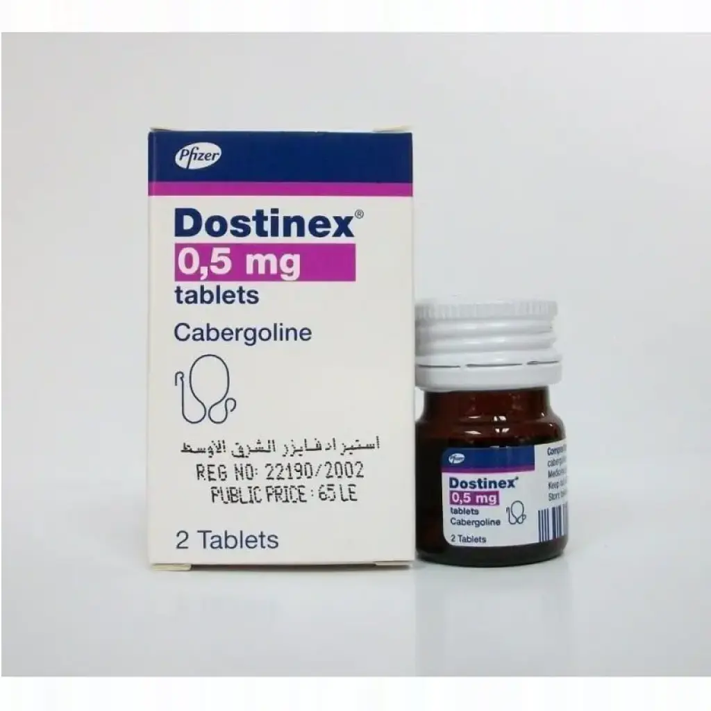 DOSTINEX 0.5 MG (2 TABLETS) - 2 tabs by Pfizer DOSTINEX 0.5 MG (2 TABLETS) - 2 tabs by Pfizer