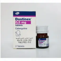DOSTINEX 0.5 MG (2 TABLETS) - 2 tabs by Pfizer