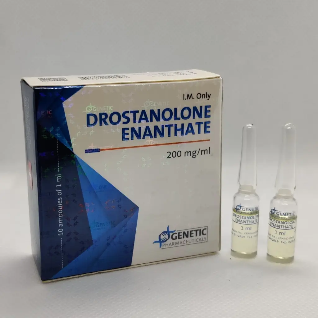 DROSTANOLONE ENANTHATE - 10 amps by Genetic Pharmaceuticals