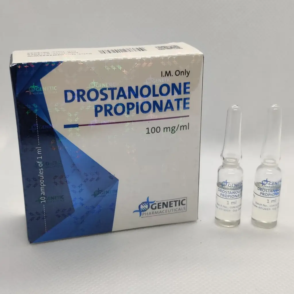 DROSTANOLONE PROPIONATE - 10 amps by Genetic Pharmaceuticals DROSTANOLONE PROPIONATE - 10 amps by Genetic Pharmaceuticals