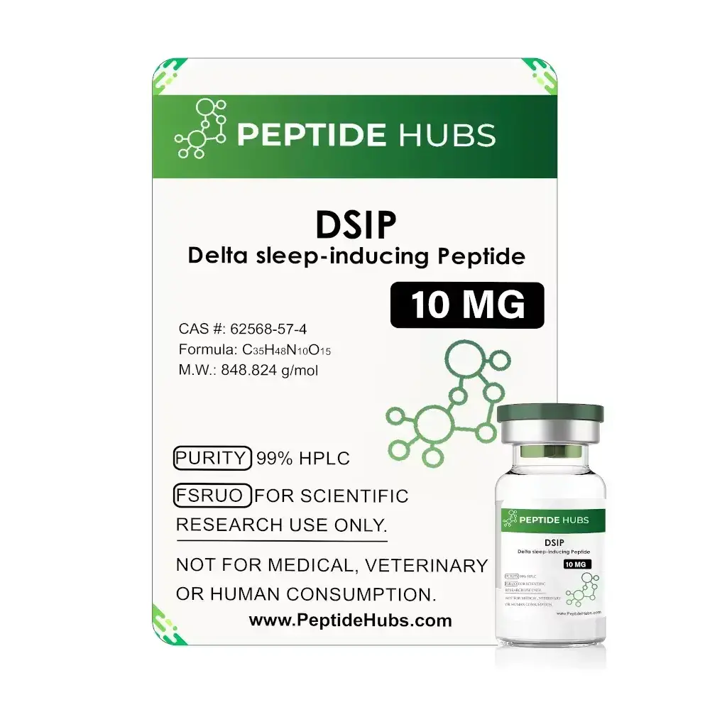 DSIP 10 MG - vial by Peptide Hubs
